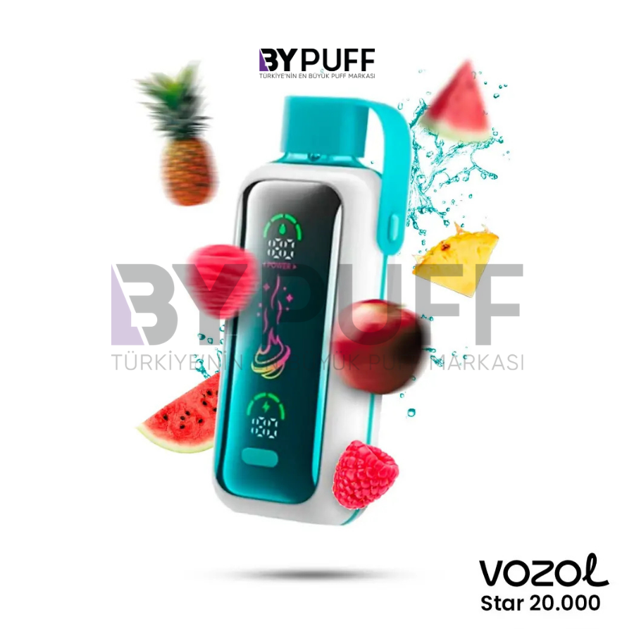 Vozol Star 20000 Raspberry Apple Watermelon Pineapple