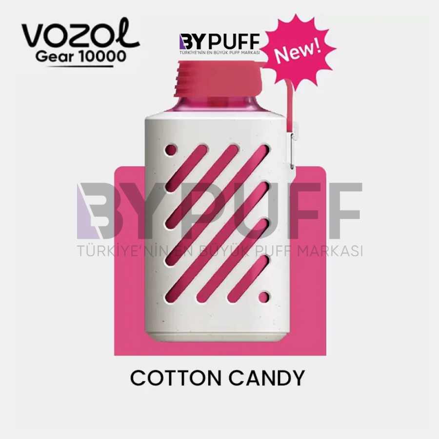 Vozol Gear 10000 Cotton Candy