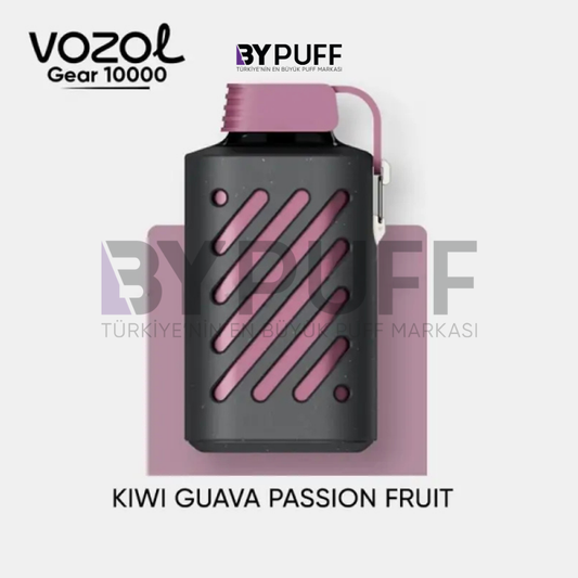 Vozol Gear 10000 Kiwi Guava Passion Fruit