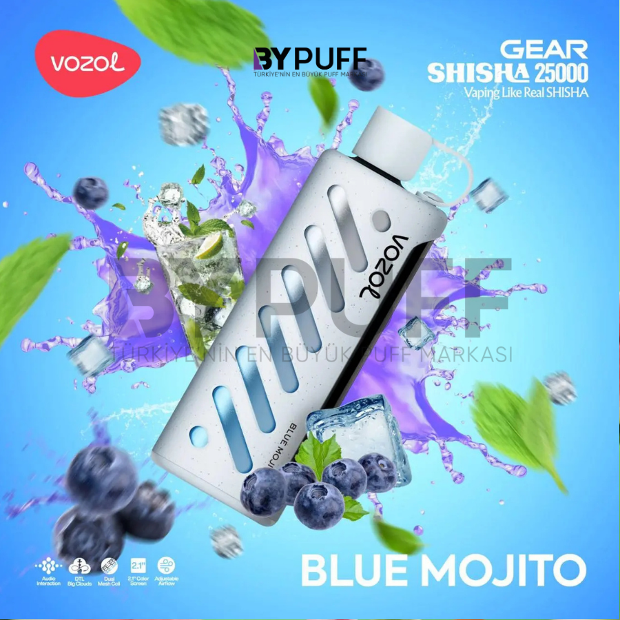 Vozol Gear 25000 Blue Mojito