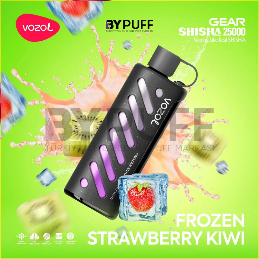 Vozol Gear 25000 Frozen Strawberry Kiwi