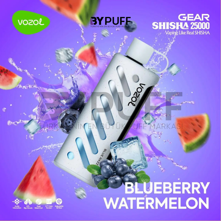 Vozol Gear Shisha 25000 Blueberry Watermelon