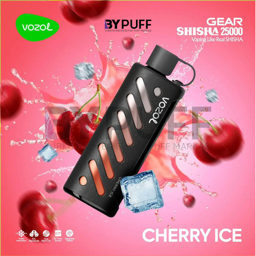 Vozol Gear Shisha 25000 Cherry Ice