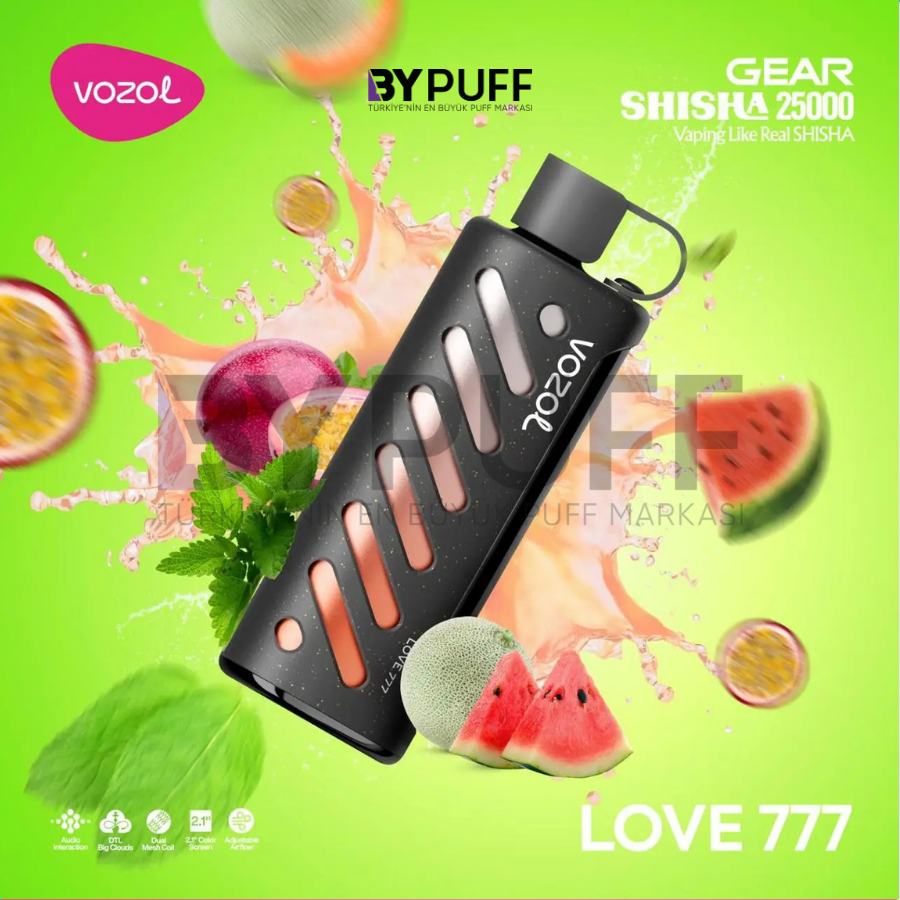 Vozol Gear Shisha 25000 Love 777