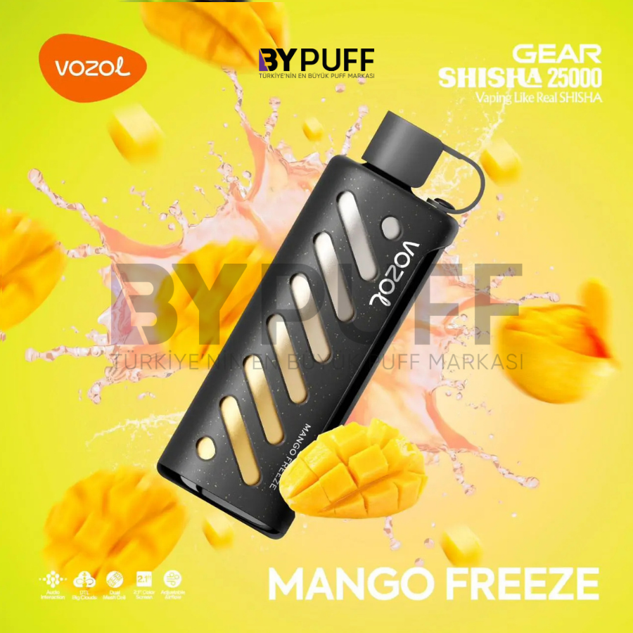 Vozol Gear Shisha 25000 Mango Freeze