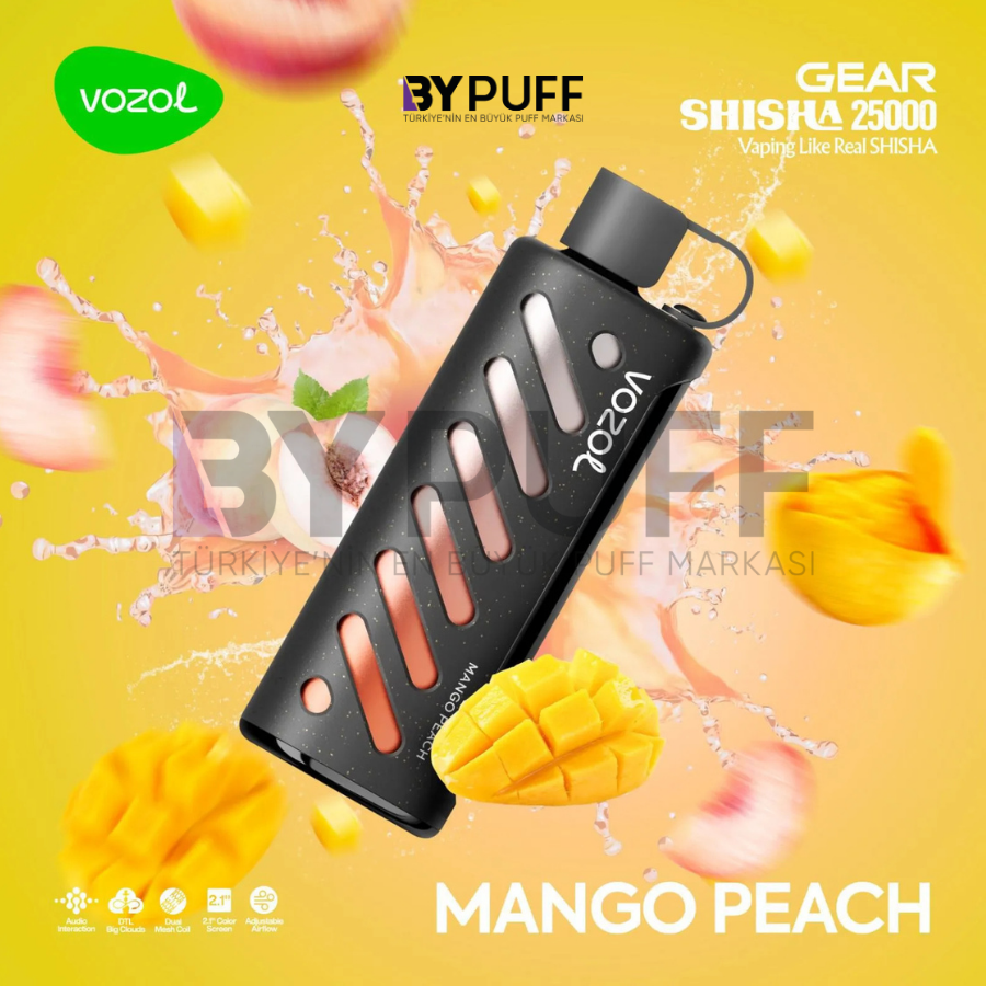 Vozol Gear Shisha 25000 Mango Peach