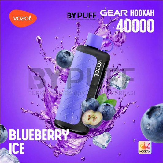 Vozol Hookah 40000 Blueberry Ice