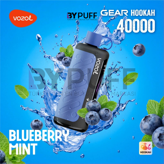 Vozol Hookah 40000 Blueberry Mint