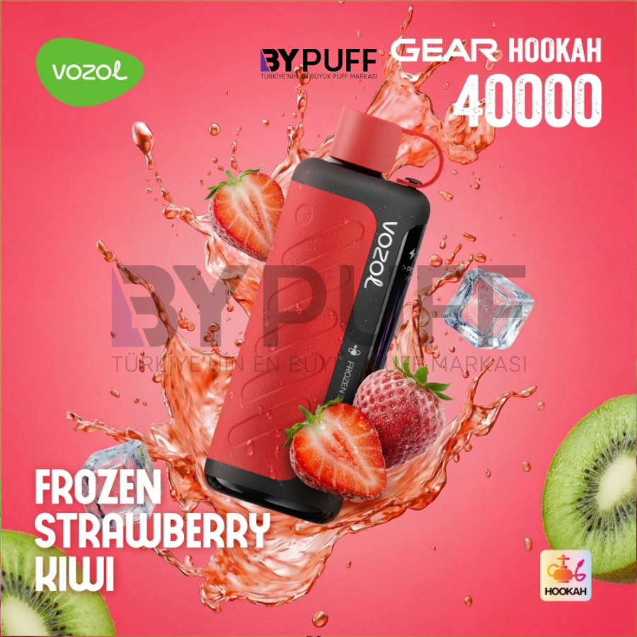 Vozol Hookah 40000 Frozen Strawberry Kiwi