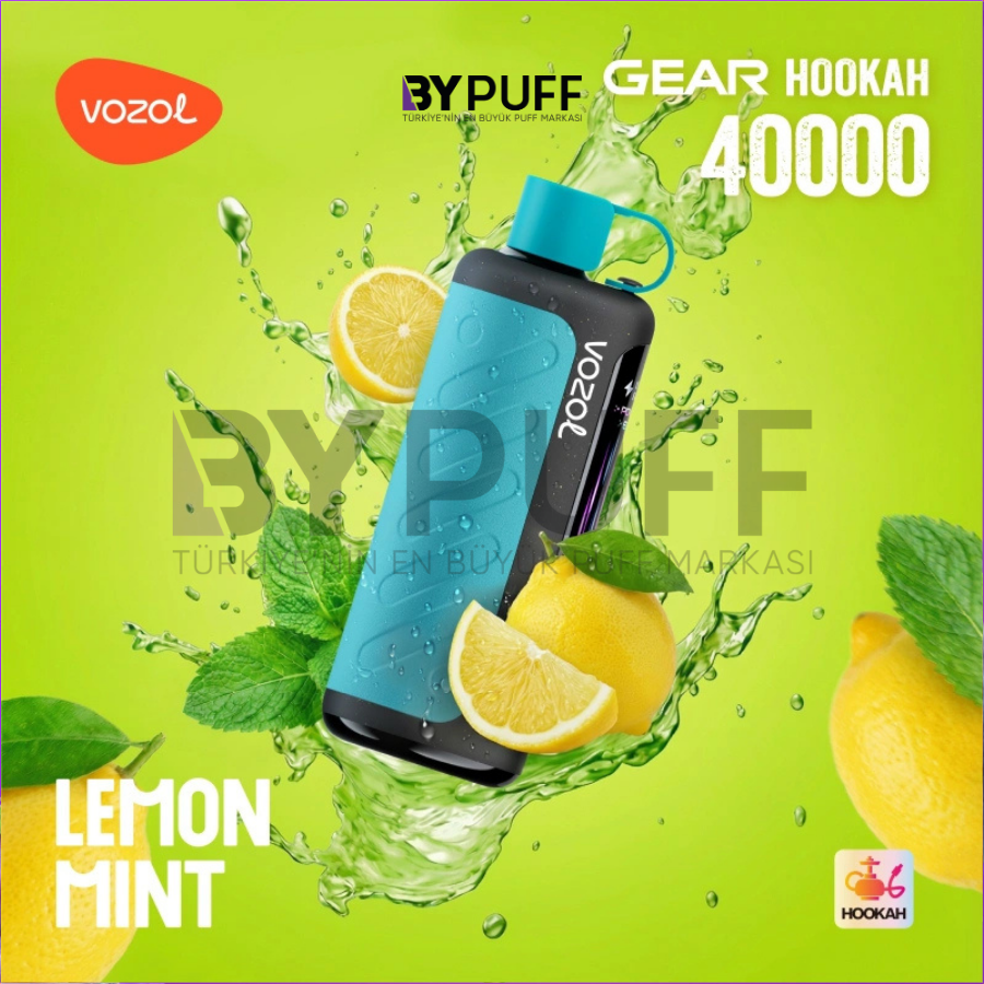 Vozol Hookah 40000 Lemon Mint