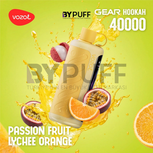 Vozol Hookah 40000 Passion Fruit Lychee Orange