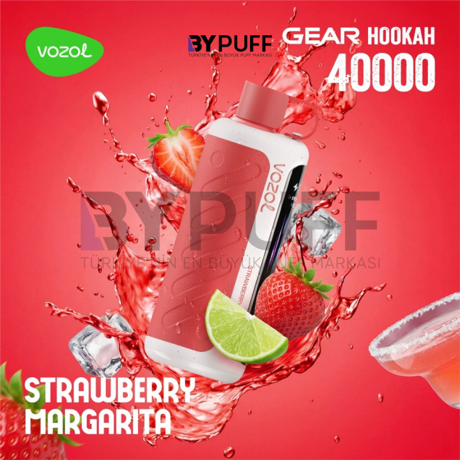 Vozol Hookah 40000 Strawberry Margarita