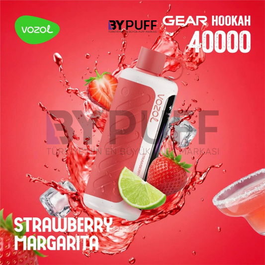 Vozol Hookah 40000 Strawberry Margarita