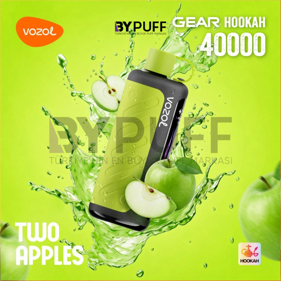 Vozol Hookah 40000 Two Apple