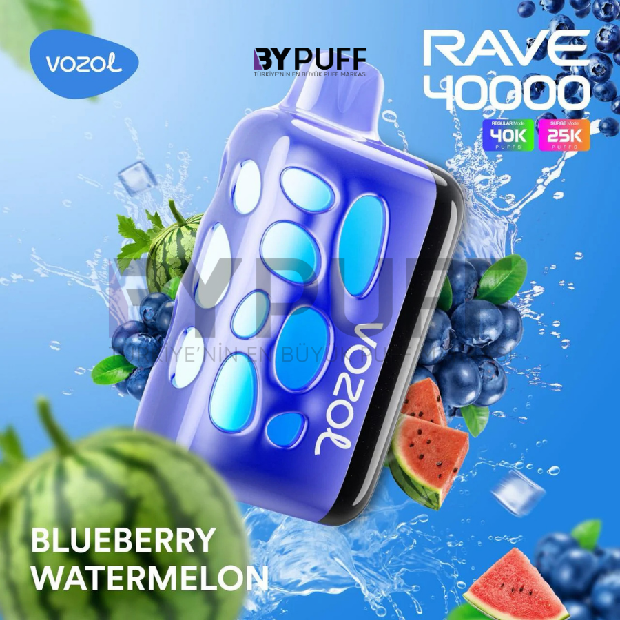 Vozol Rave 40000 Blueberry Watermelon