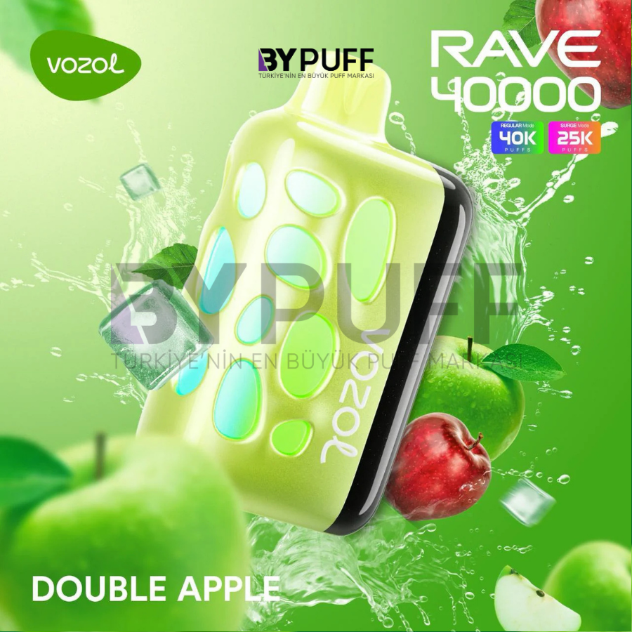 Vozol Rave 40000 Double Apple