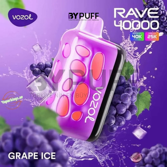 Vozol Rave 40000 Grape Ice