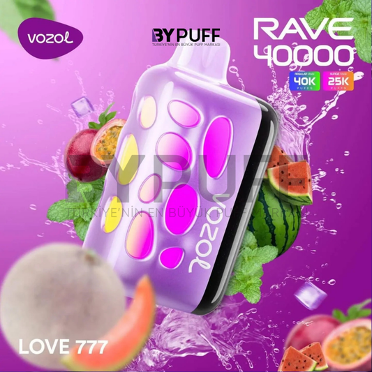 Vozol Rave 40000 Love 777