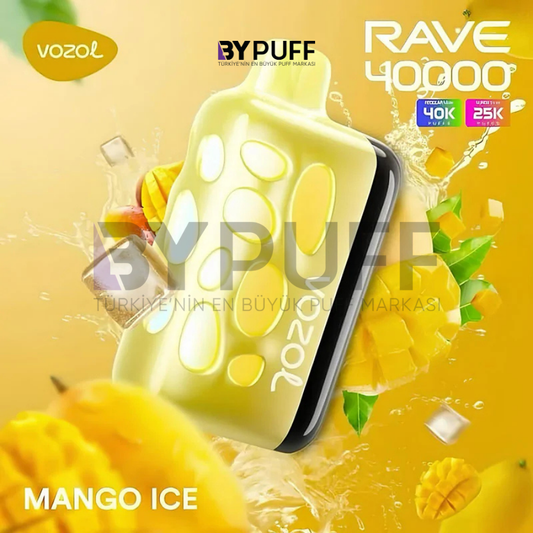 Vozol Rave 40000 Mango Ice