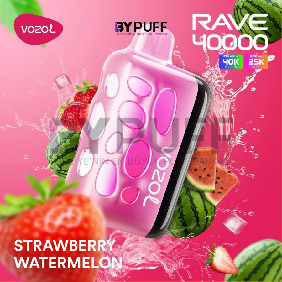 Vozol Rave 40000 Strawberry Watermelon