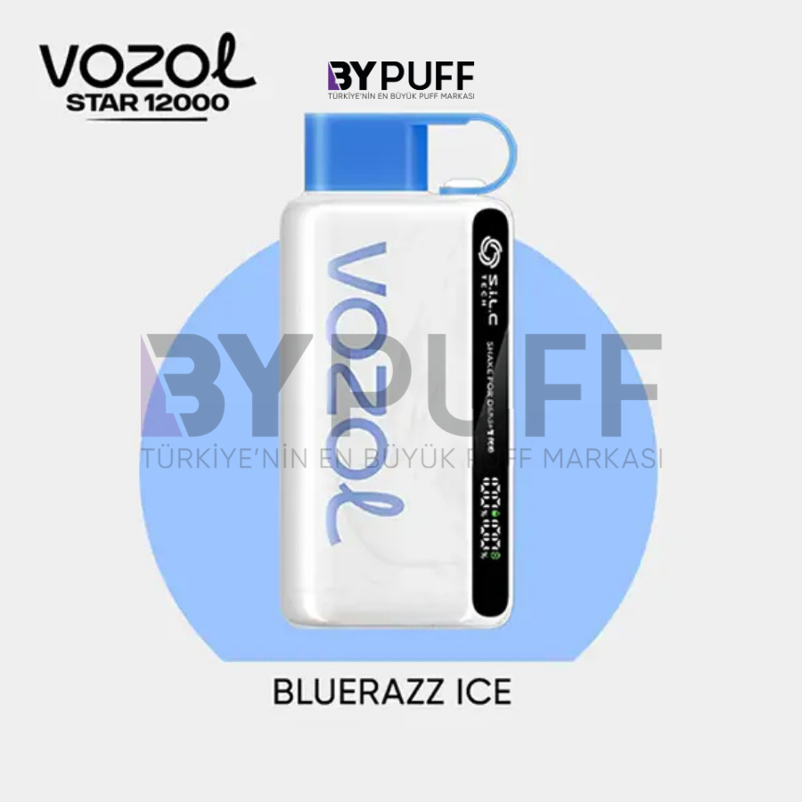 Vozol Star 12000 Blue Razz İce