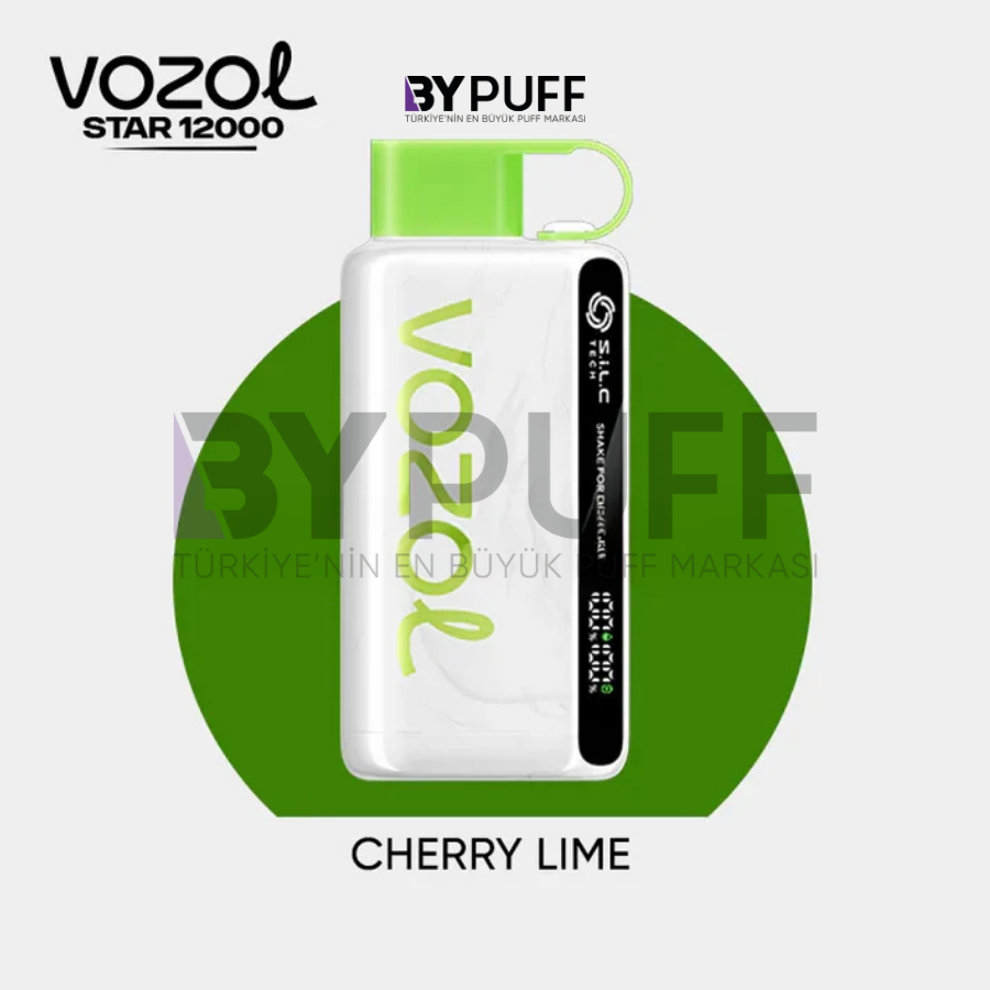 Vozol Star 12000 Cherry Lime
