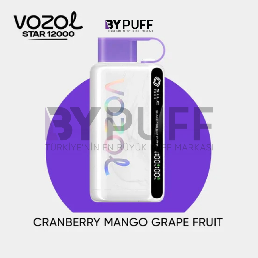 Vozol Star 12000 Cranberry Mango Grape Fruit