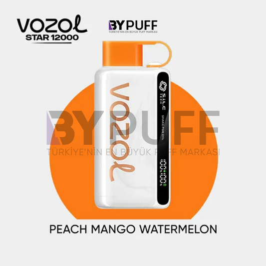 Vozol Star 12000 Peach Mango Watermelon