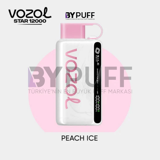 Vozol Star 12000 Peach ice