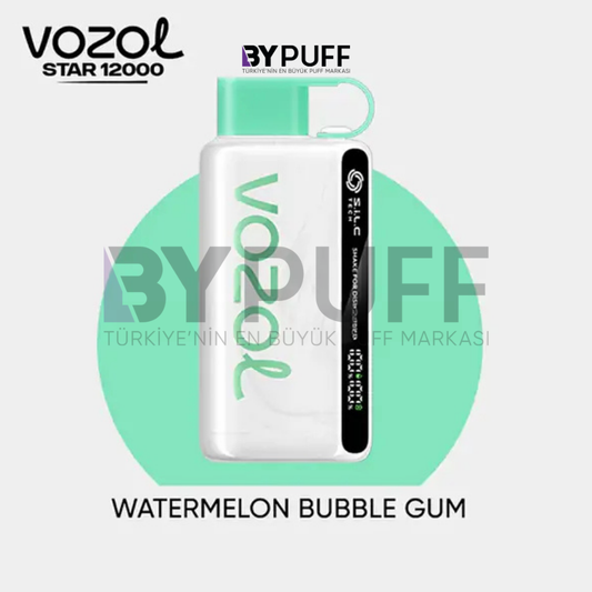Vozol Star 12000 Watermelon Bubble Gum