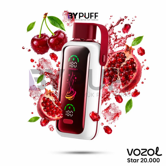Vozol Star 20000 Cherry Pomegranate Slush