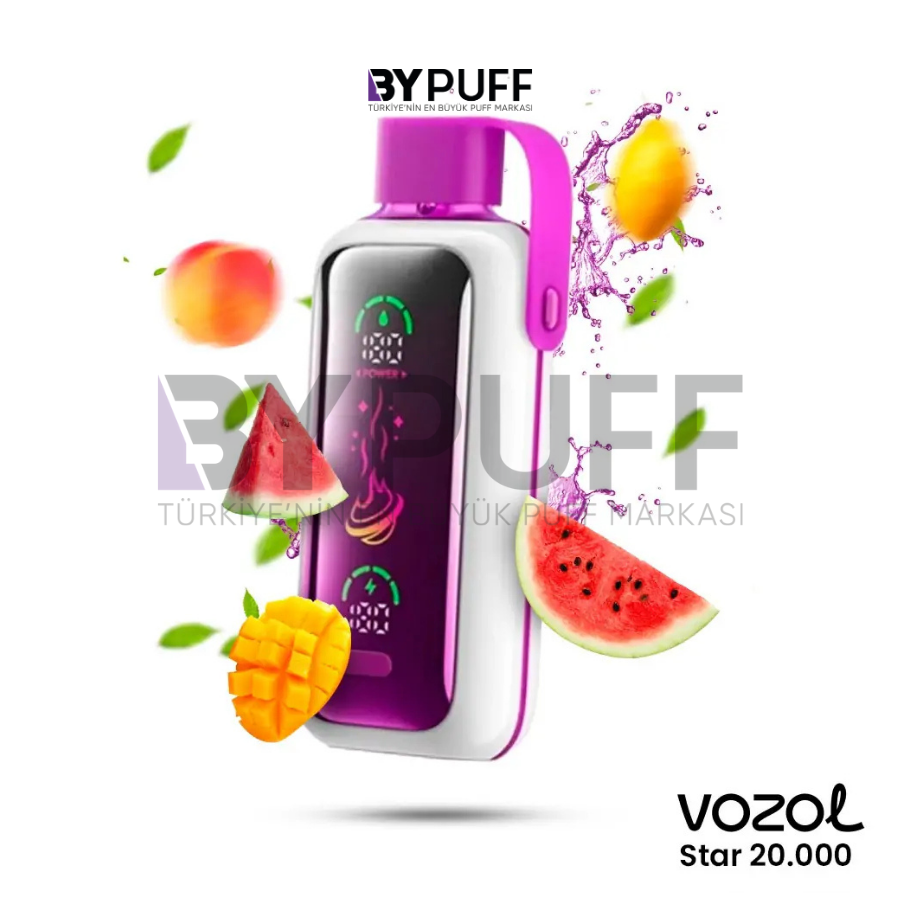 Vozol Star 20000 Peach Mango Watermelon