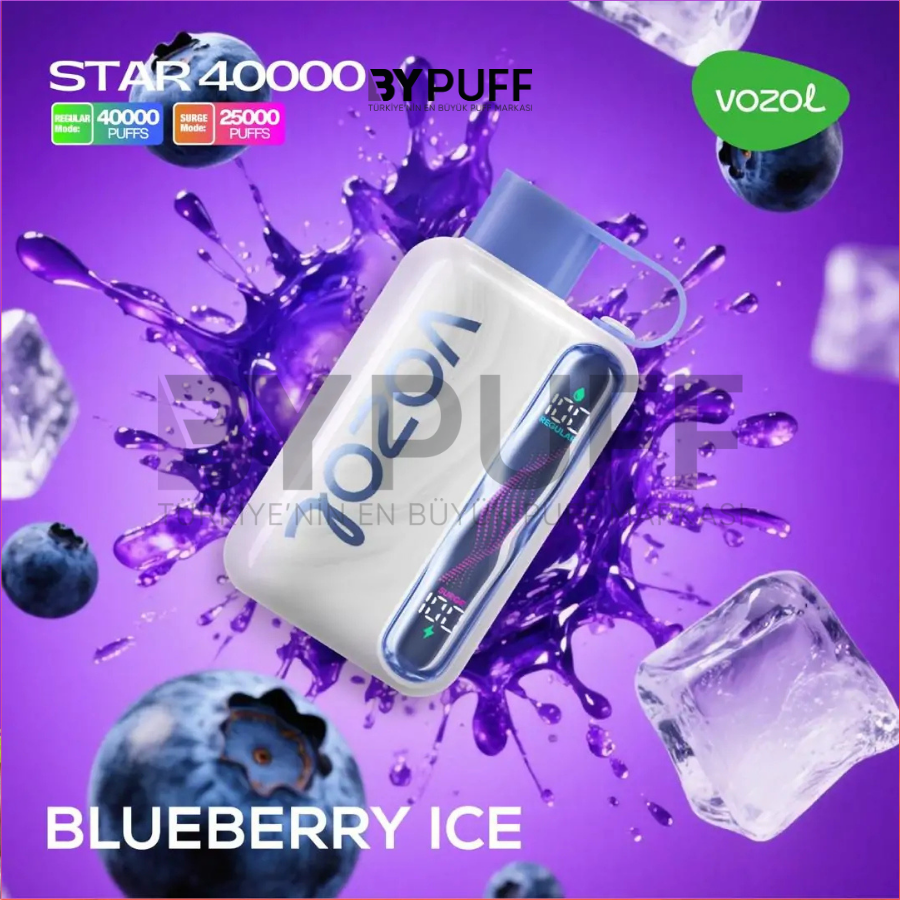 Vozol Star 40000 Blueberry Ice