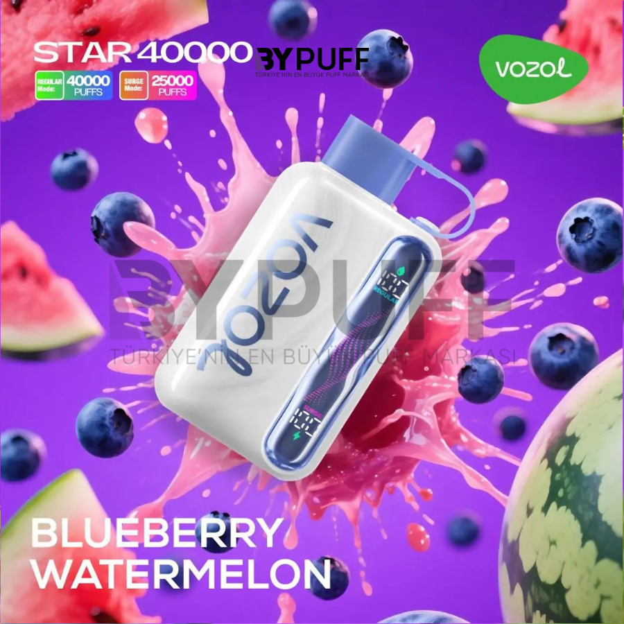Vozol Star 40000 Blueberry Watermelon
