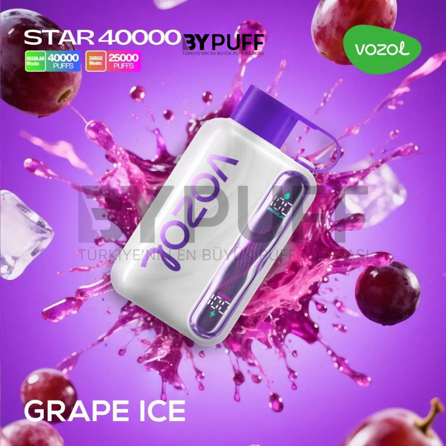 Vozol Star 40000 Grape Ice