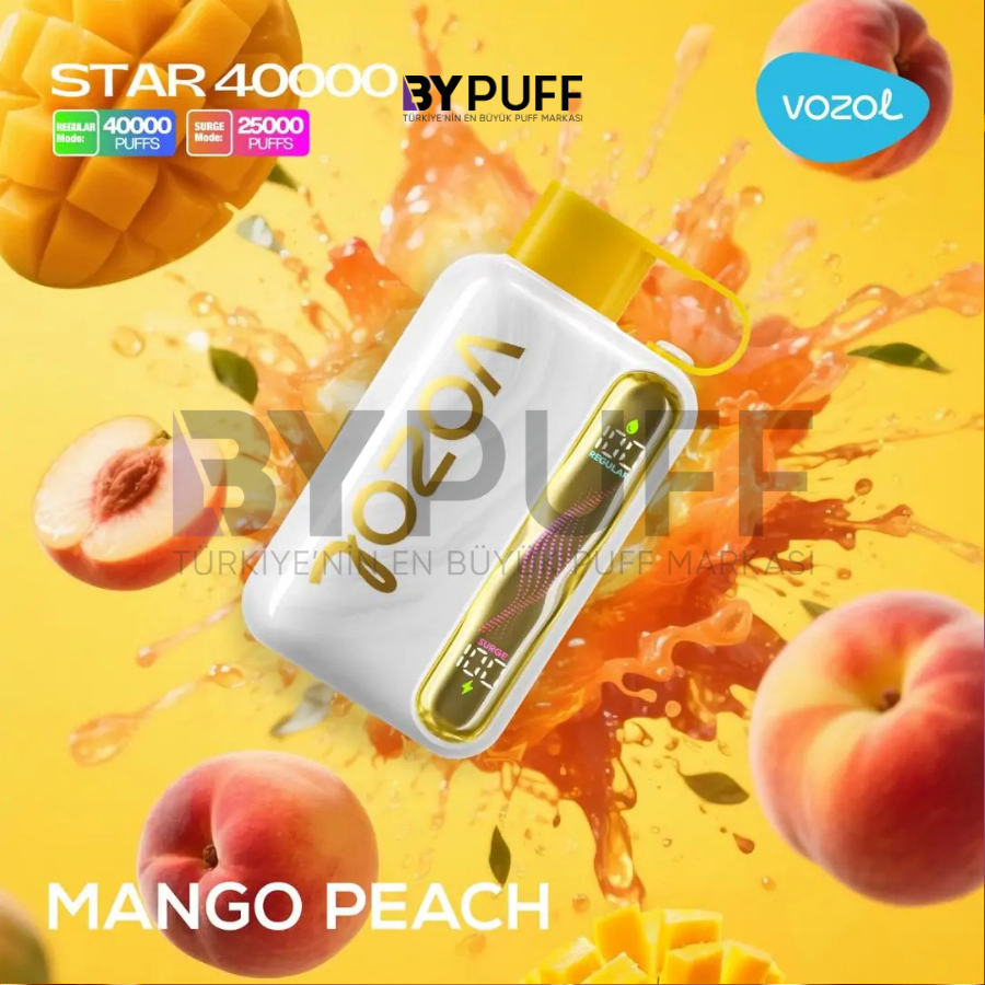 Vozol Star 40000 Mango Peach