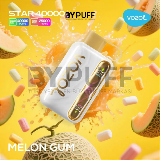 Vozol Star 40000 Melon Gum