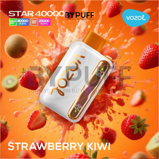 Vozol Star 40000 Strawberry Kiwi