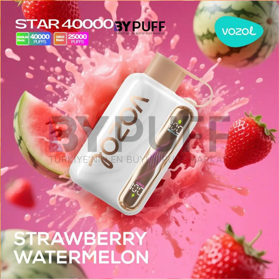 Vozol Star 40000 Strawberry Watermelon