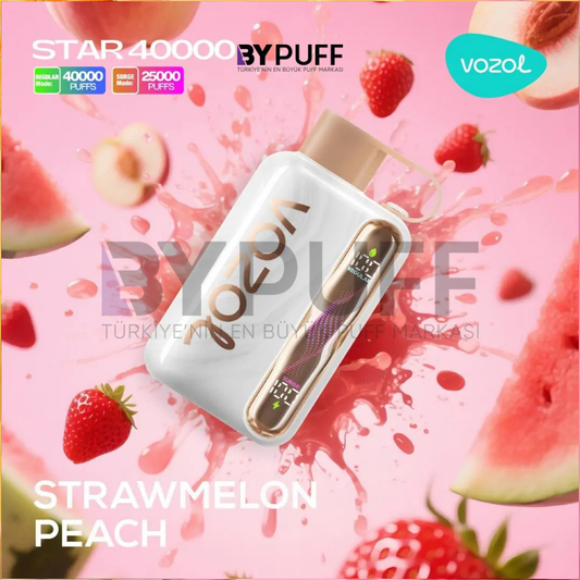 Vozol Star 40000 Strawmelon Peach
