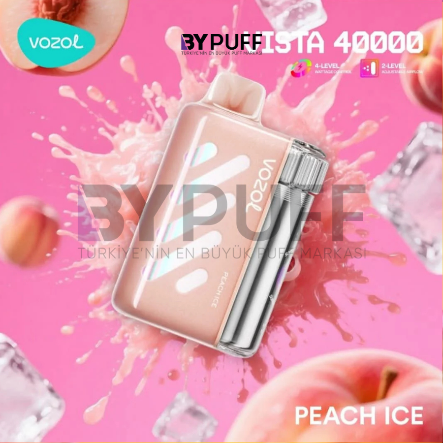Vozol Vista 40000 Peach Ice