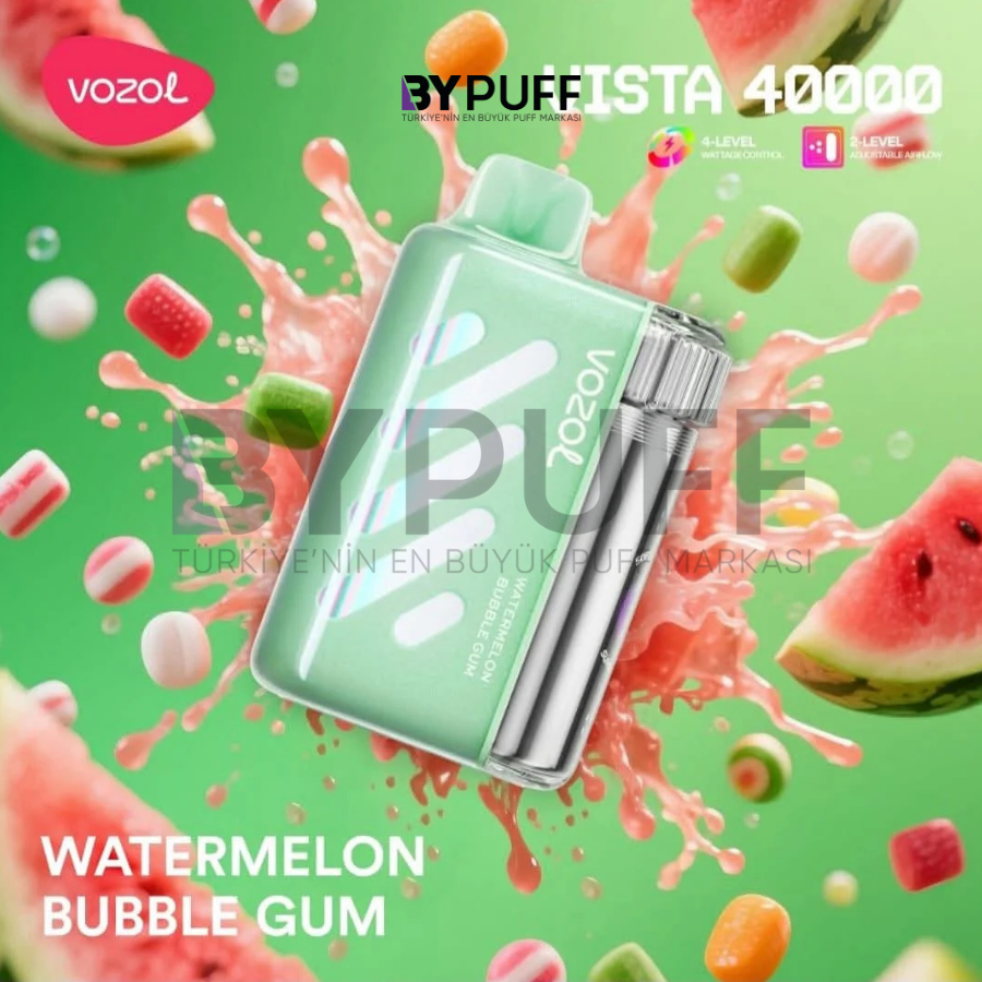 Vozol Vista 40000 Watermelon Bubble Gum